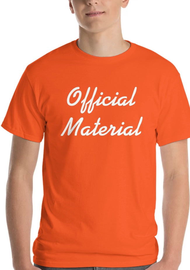 OFFICIAL MATERIAL “ETCHED IN CLOTHES” Short Sleeve T-Shirt